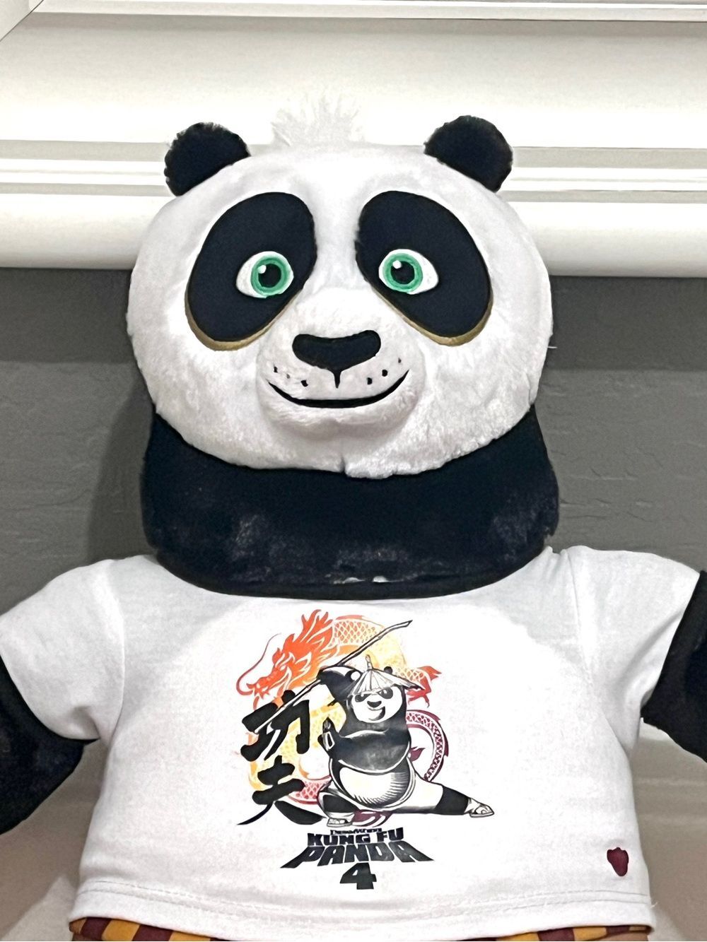 Build-A-Bear Kung Fu Panda 4 Po Talking Plush with Outfit Set - Picture 3 of 7
